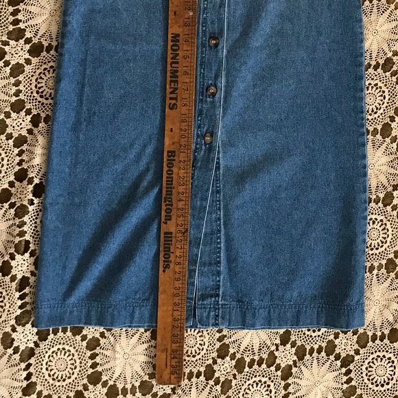 VTG Denim Skirt - Picture 6 of 6
